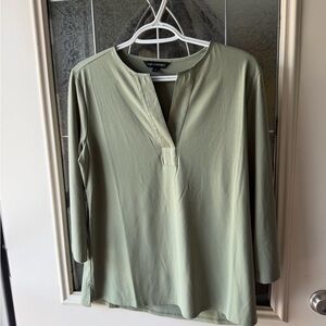 Banana Republic Sage Green Tunic Top